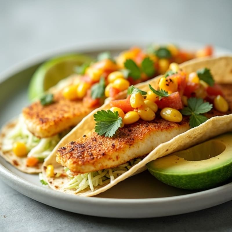 Baked Crispy Fish Tacos
