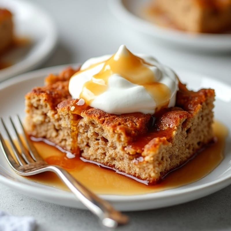 Protein-Packed Cinnamon Roll Baked Oatmeal