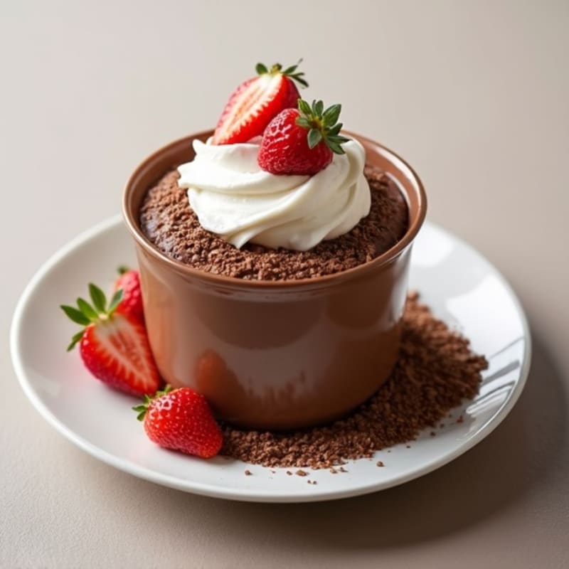 Silky Chocolate Protein Pudding
