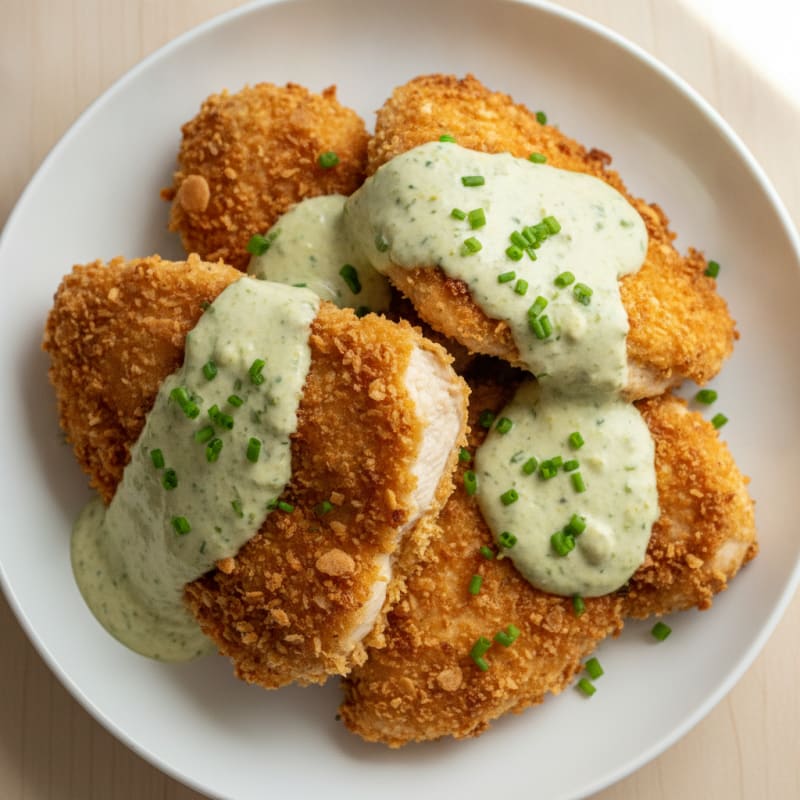 Buttermilk Fried Chicken with Creamy Gravy