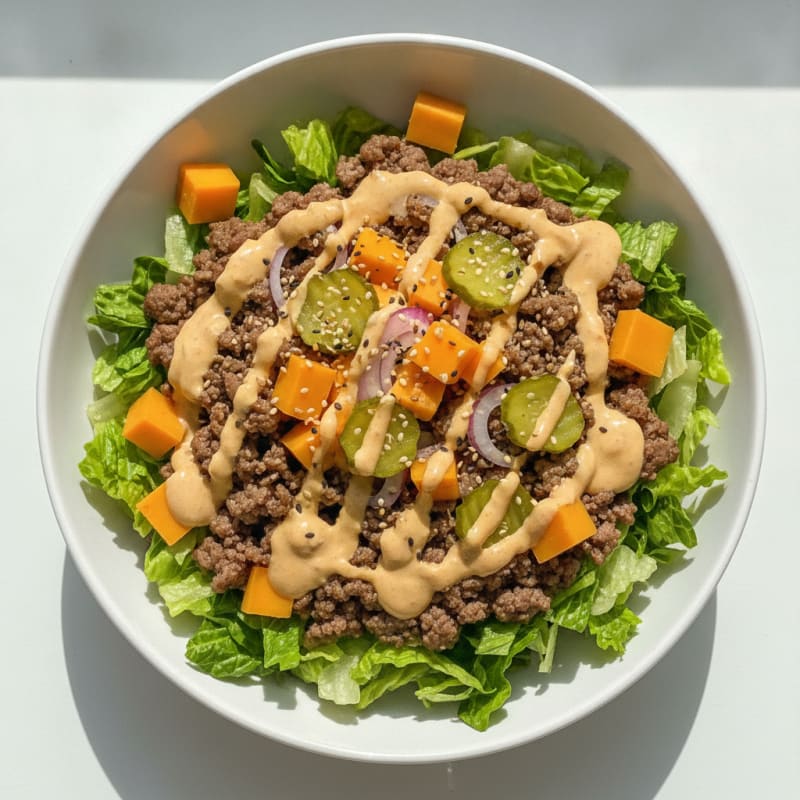 Big Mac Protein Bowl
