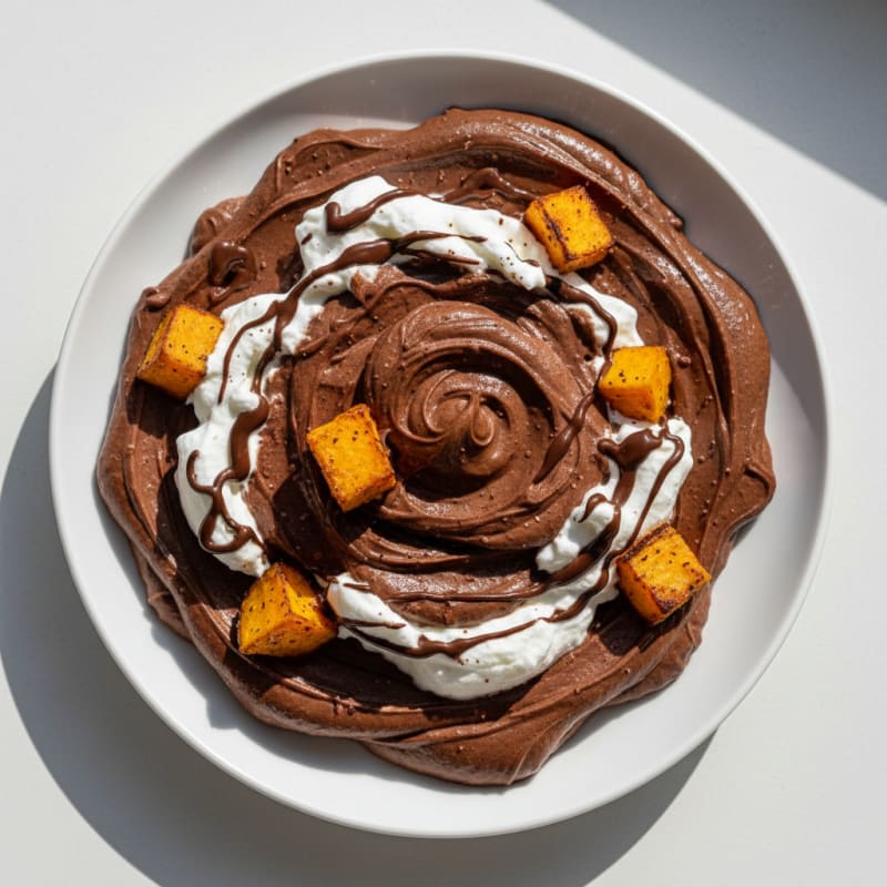 Creamy Dark Chocolate Protein Mousse