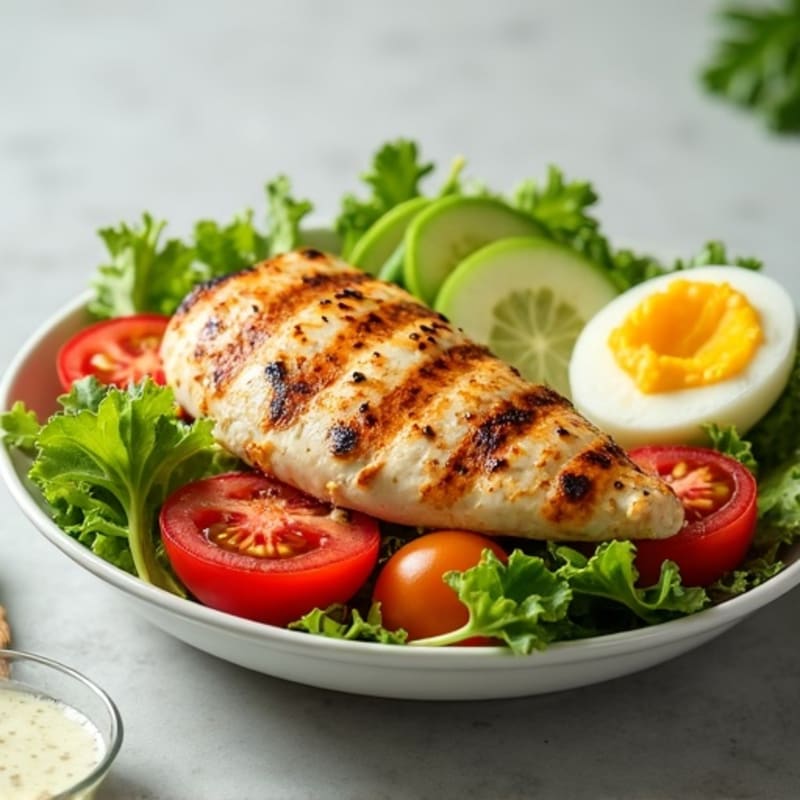 Garden Fresh Grilled Chicken Cobb Salad