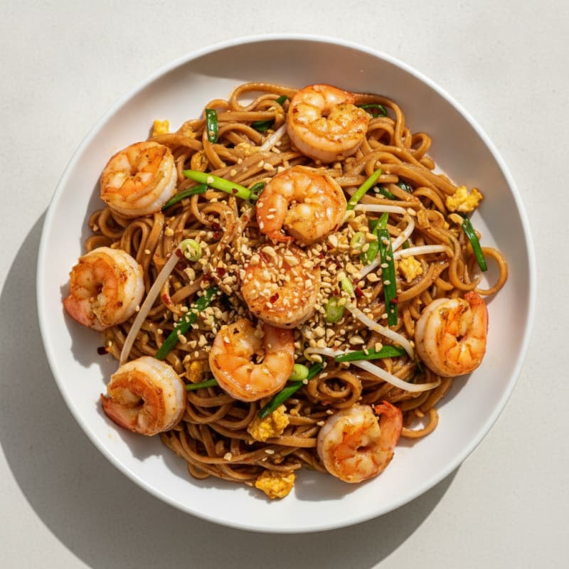Shrimp Pad Thai Noodles
