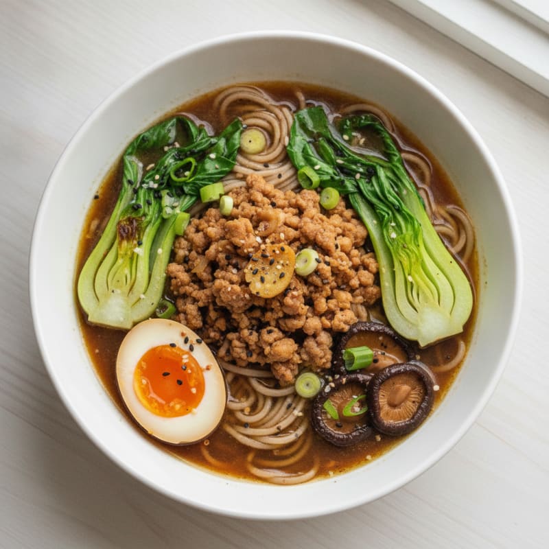 Savory Pork Ramen Bowl