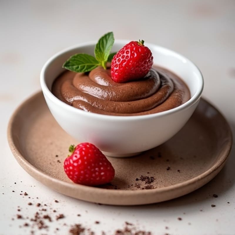 Silky Chocolate Protein Pudding