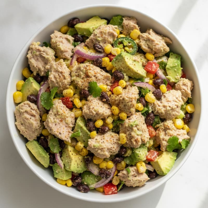 Mexican Tuna Salad Bowl
