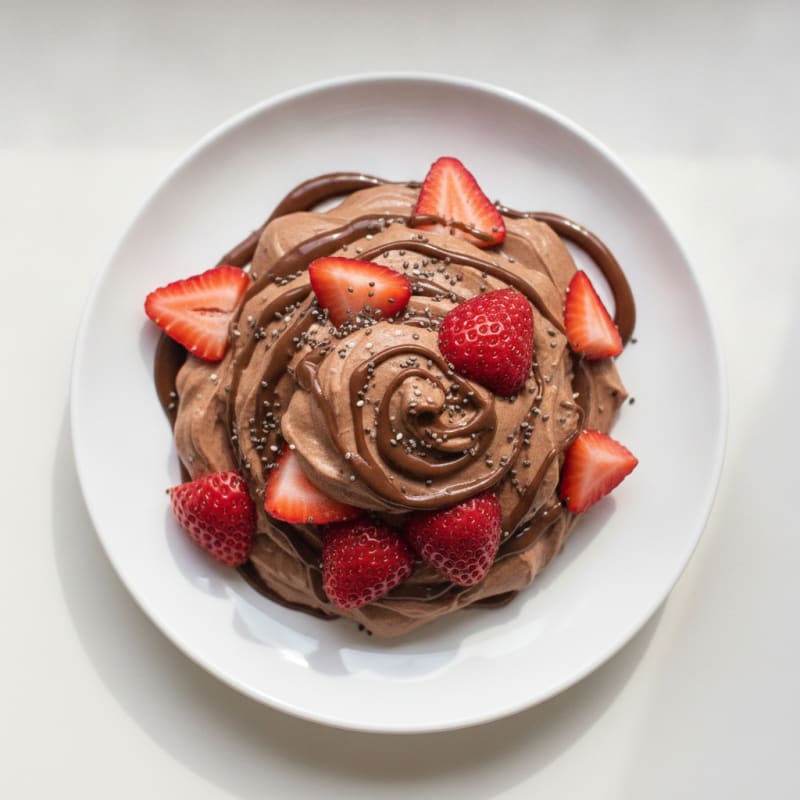 Greek Yogurt Chocolate Protein Pudding