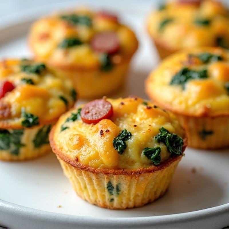 High-Protein Egg and Veggie Muffins