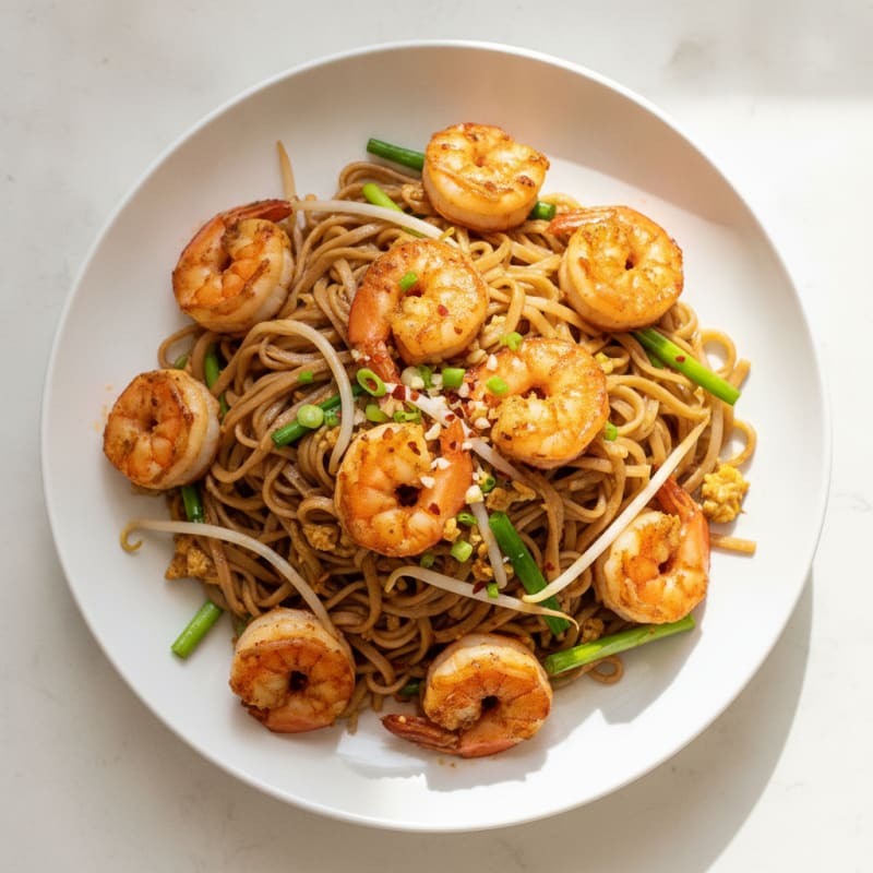 Shrimp Pad Thai Noodles