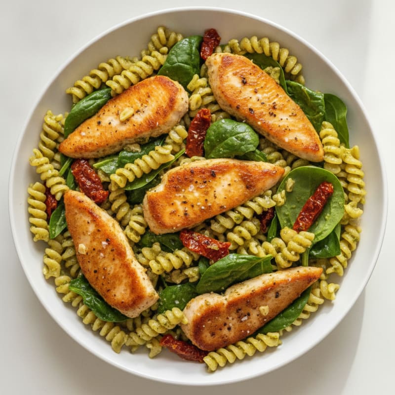 Pesto Chicken with Sundried Tomatoes