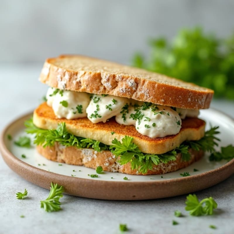 Fresh Herb Chicken Salad Sandwich