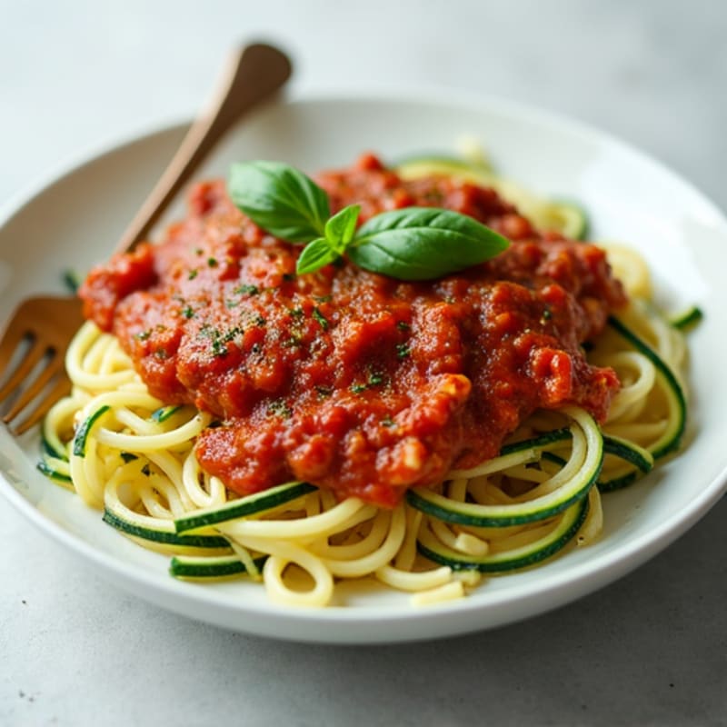 Protein-Packed Turkey and Zucchini Noodle Marinara