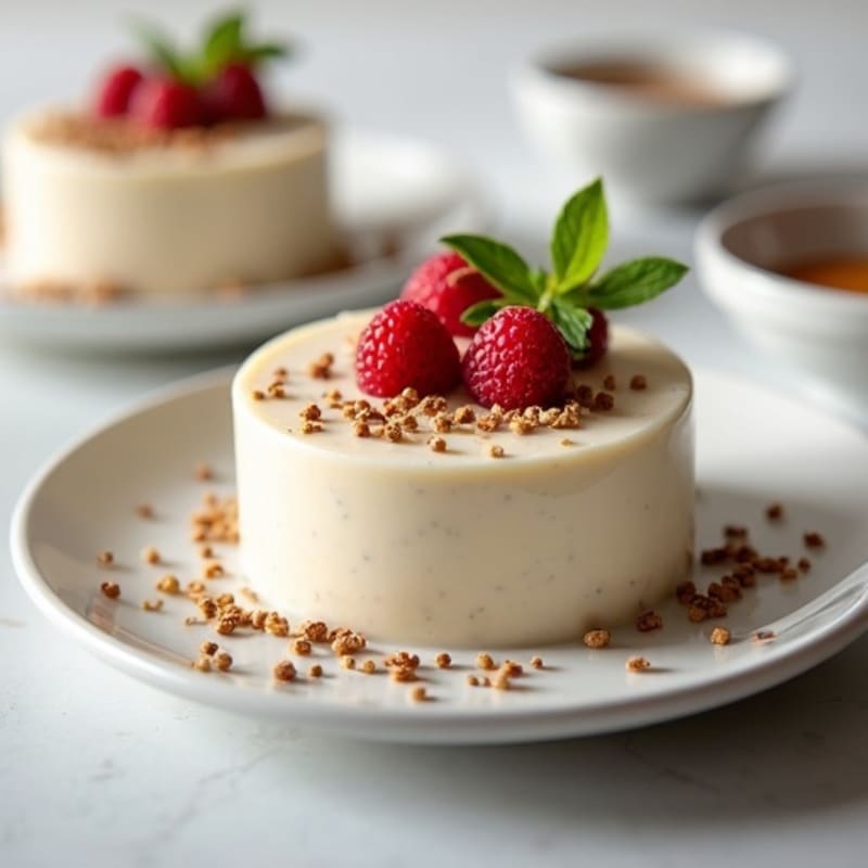 Creamy Vegan Protein Pudding with Chia and Pea Protein