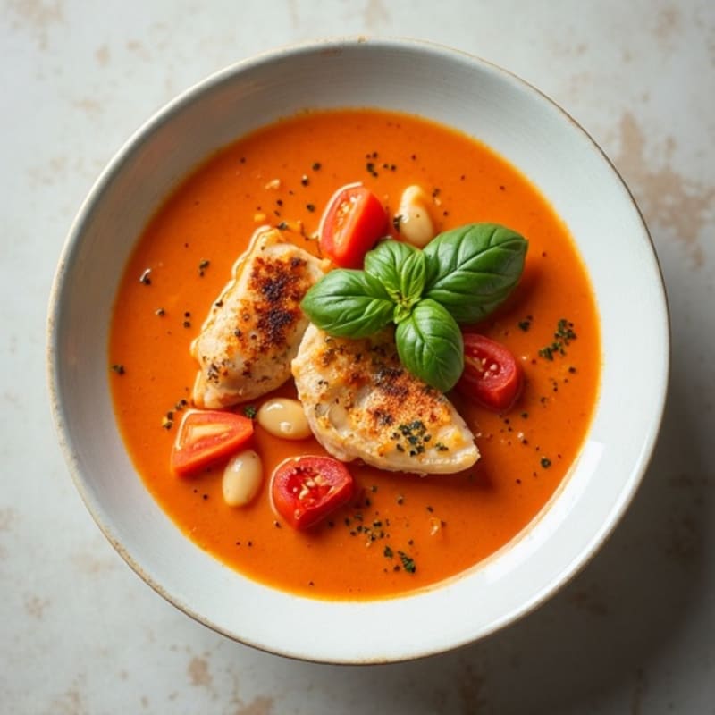 Creamy Tomato Basil Soup