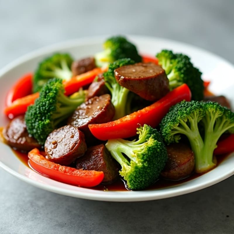 Savory Beef and Crisp Broccoli Stir-Fry
