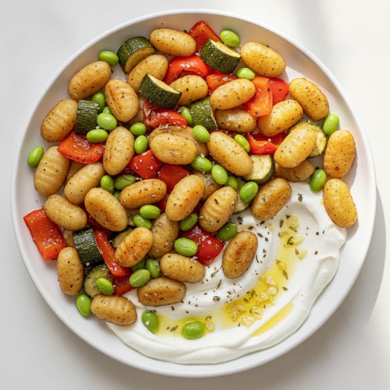Sheet Pan Gnocchi with Roasted Vegetables