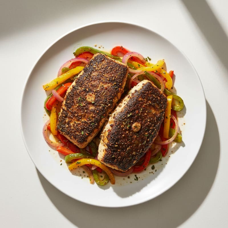 Smoky Cajun Blackened Catfish Fillets