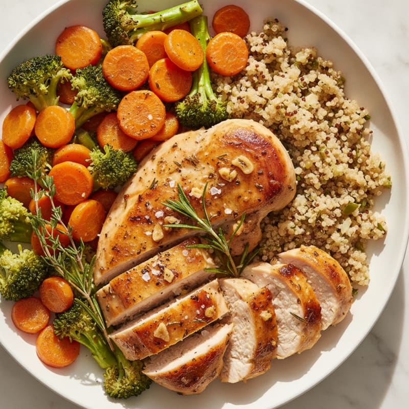 Garlic Herb Roasted Chicken