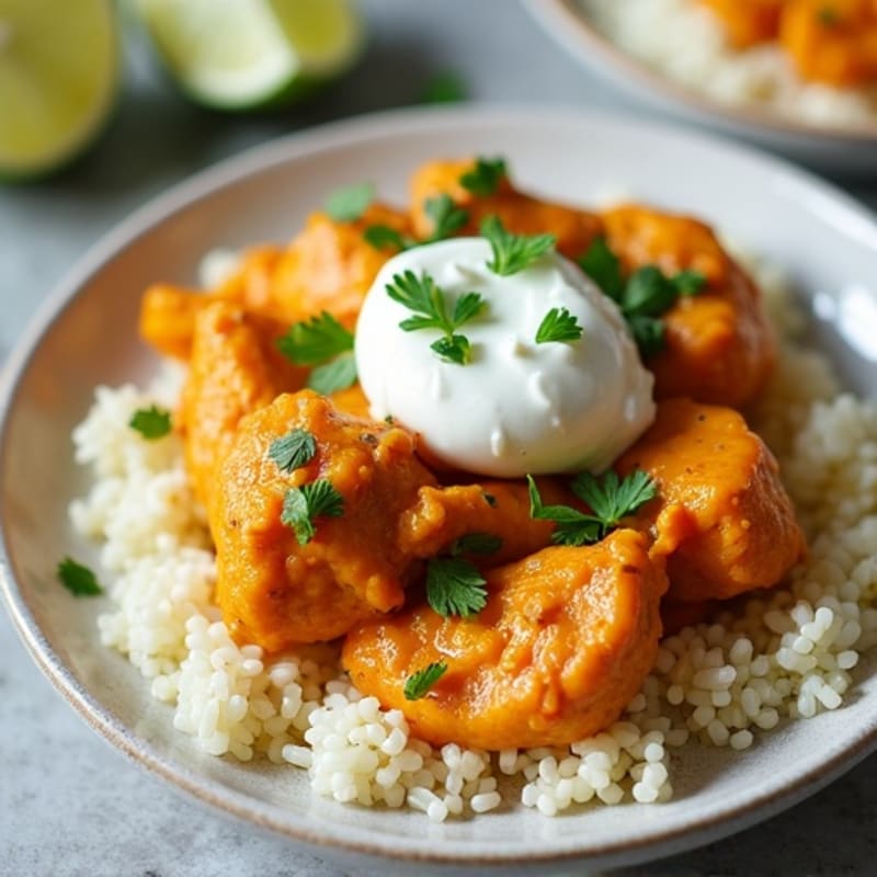 Creamy Coconut-Yogurt Butter Chicken