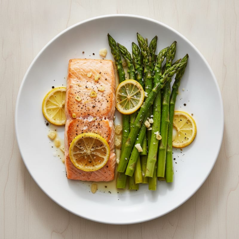 Sheet Pan Lemon Herb Salmon