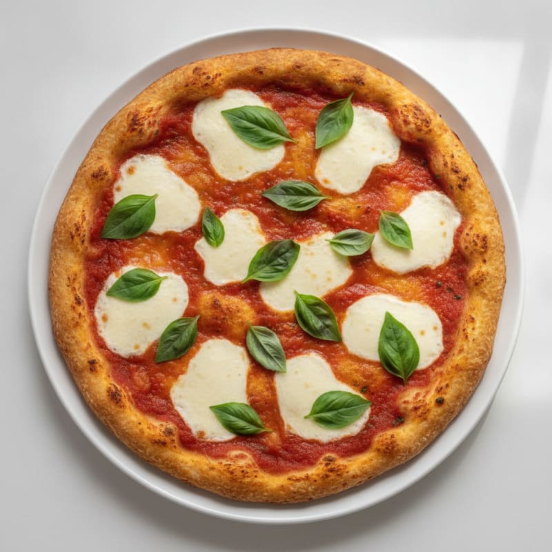 Classic Margherita Pizza with Fresh Basil
