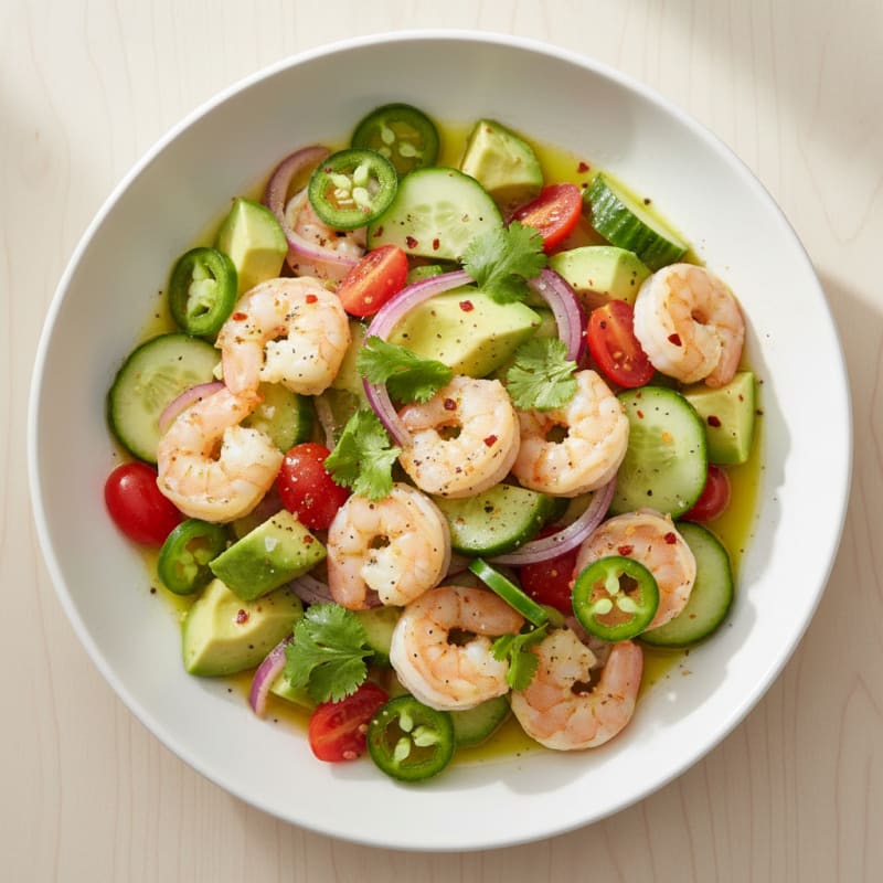 Zesty Chili-Lime Shrimp Ceviche