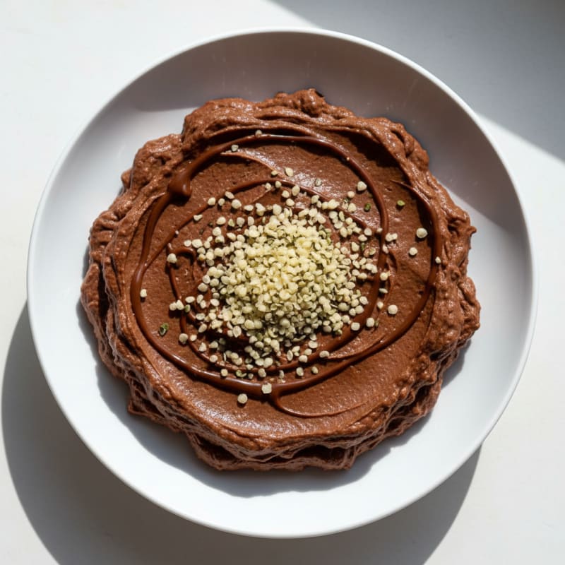 Silky Cottage Cheese Chocolate Protein Pudding