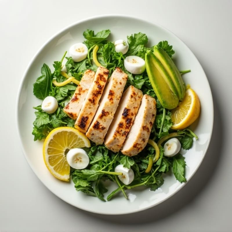 Creamy Lemon Herb Chicken Salad