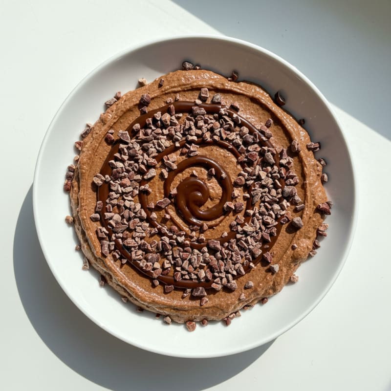 Whipped Cottage Cheese Chocolate Protein Bowl