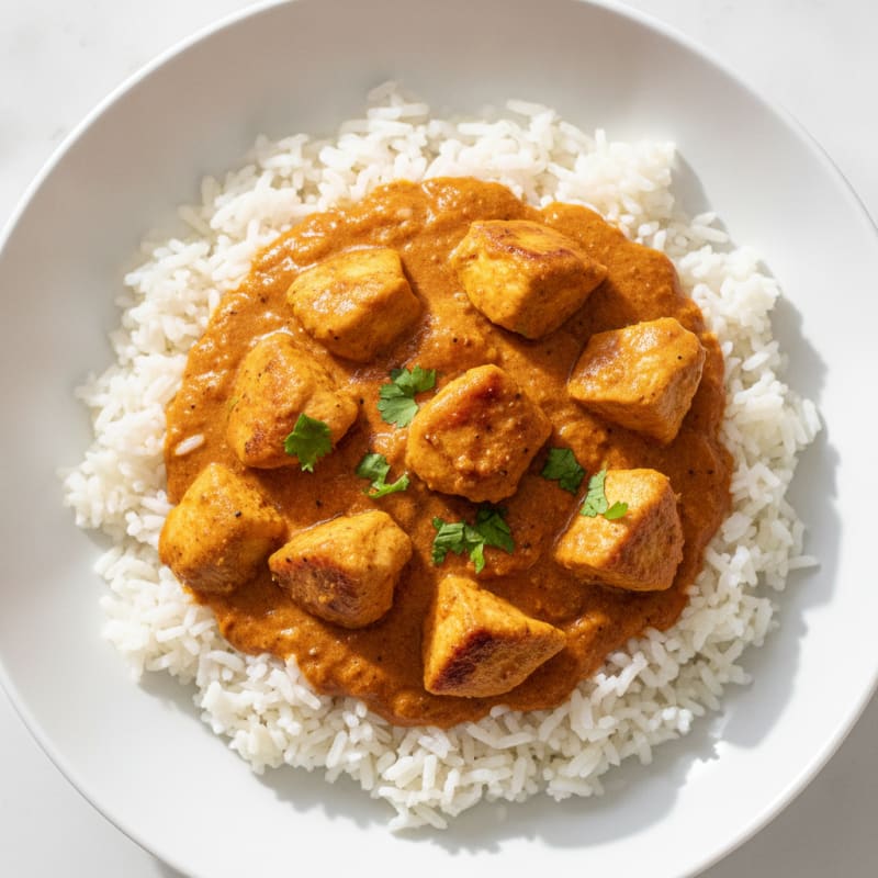 Chicken Tikka Masala with Basmati Rice