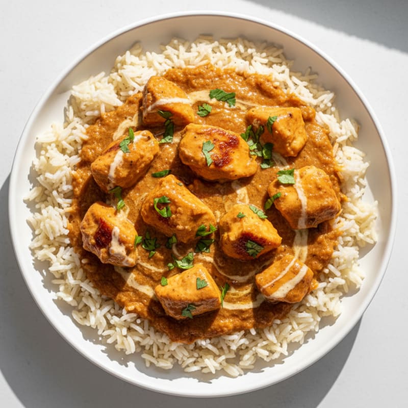 Creamy Spiced Butter Chicken with Basmati