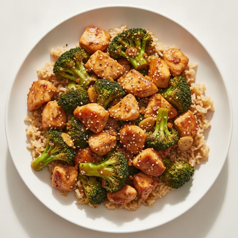 Teriyaki Chicken and Broccoli Stir-Fry