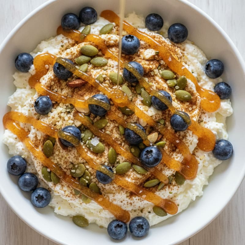 Crunchy Cottage Cheese Protein Bowl