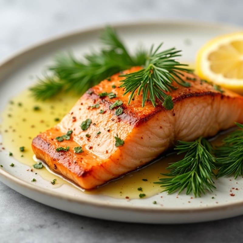 Lemon Herb Grilled Salmon