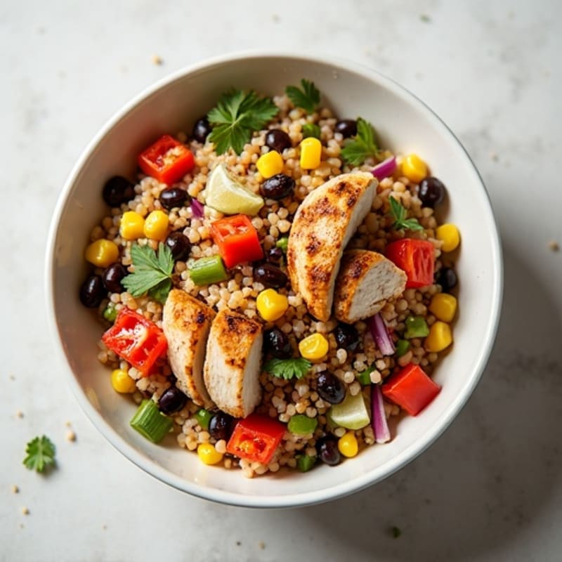 Vibrant Quinoa and Black Bean Salad