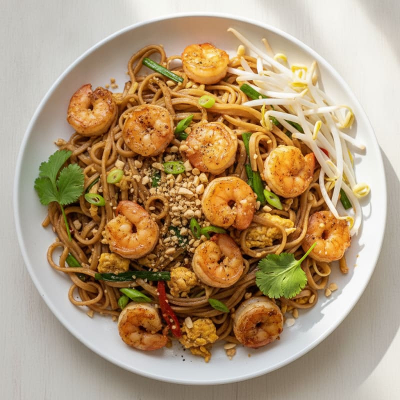 Shrimp Pad Thai Noodles