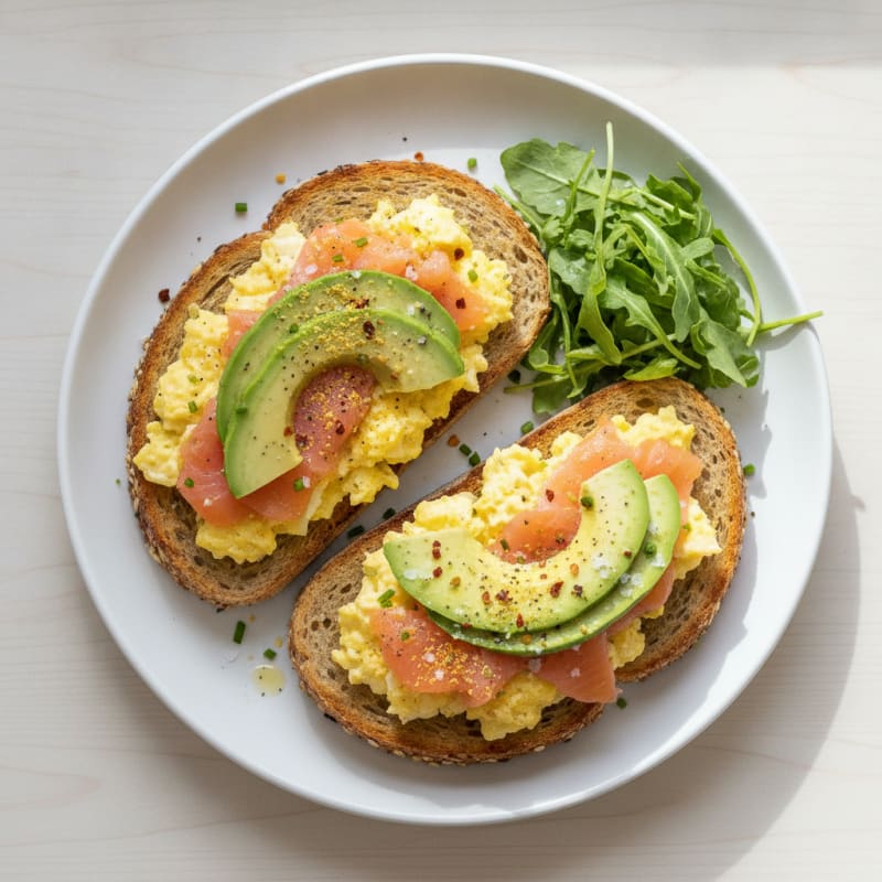 Savory Egg and Avocado Toast