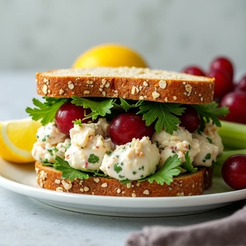 Fresh Herb Chicken Salad Sandwich