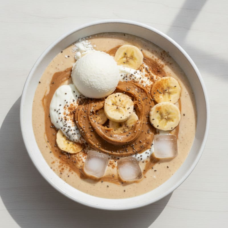 Peanut Butter Banana Protein Smoothie