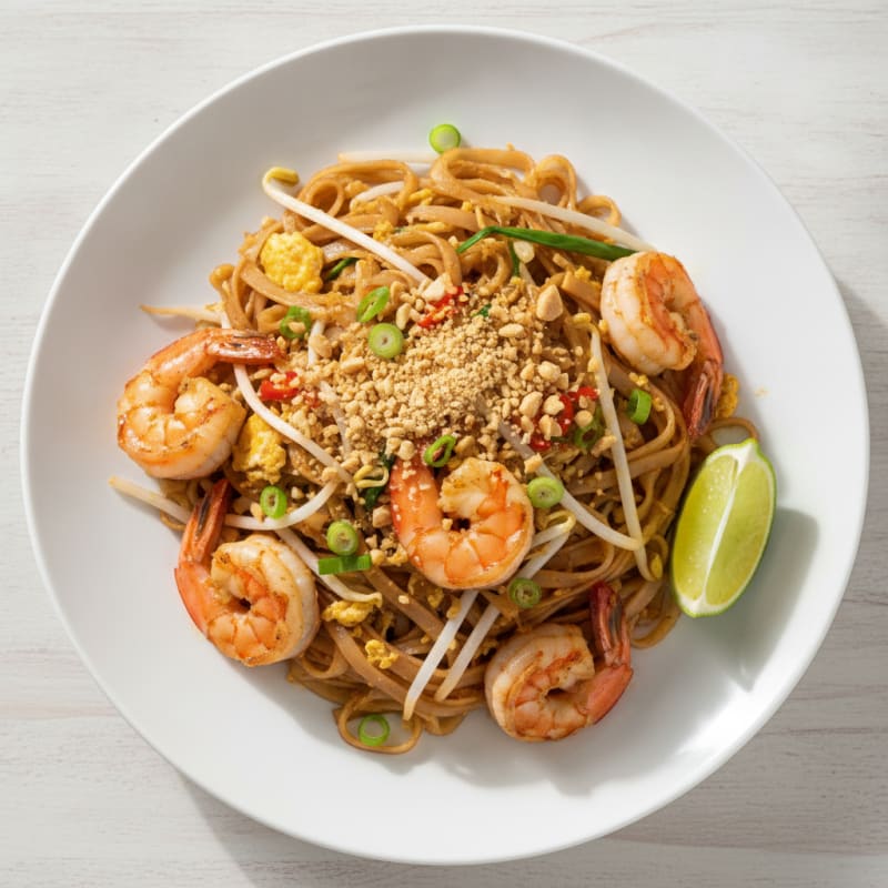 Shrimp Pad Thai Noodles