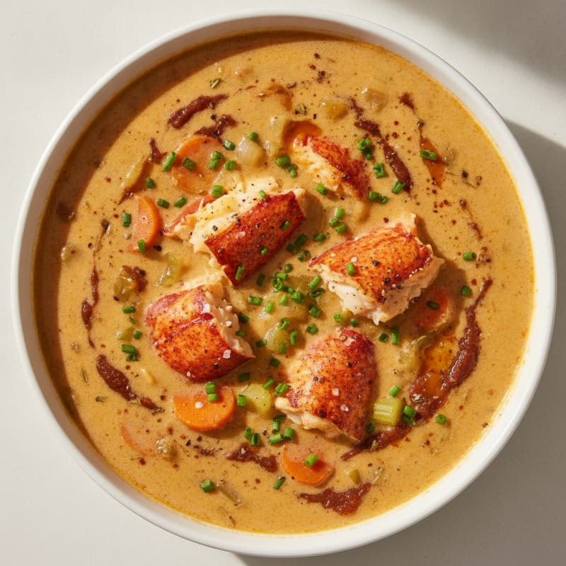Buttery Lobster Bisque