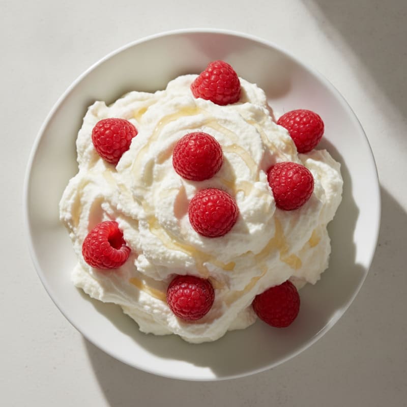 Creamy Low-Fat Greek Yogurt with Vanilla Protein Powder