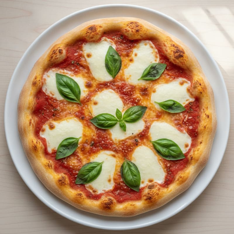 Classic Margherita Pizza with Fresh Basil