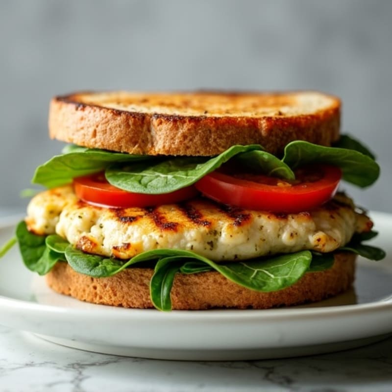 Grilled Pesto Chicken Sandwich