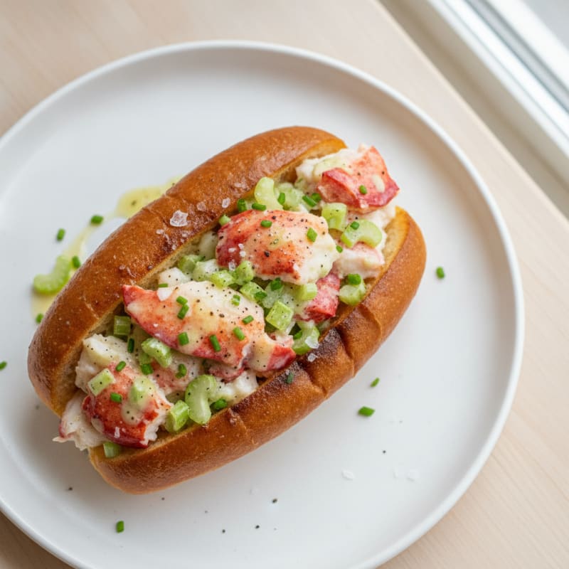 Classic Maine Lobster Salad Roll