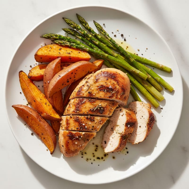 Smoky Grilled Herb Chicken