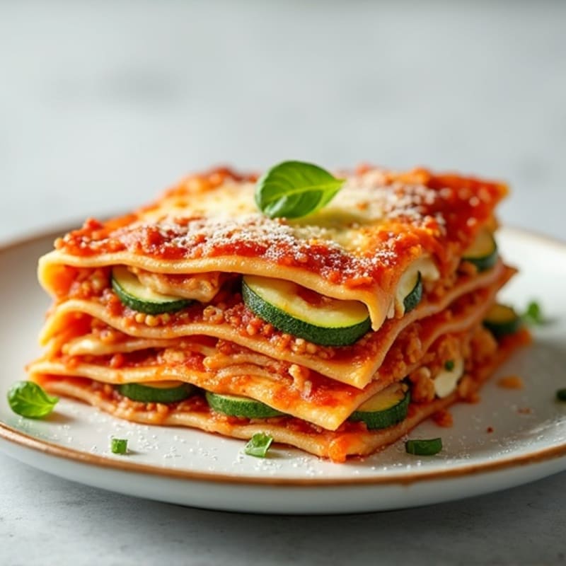 Protein-Packed Turkey Zucchini Lasagna