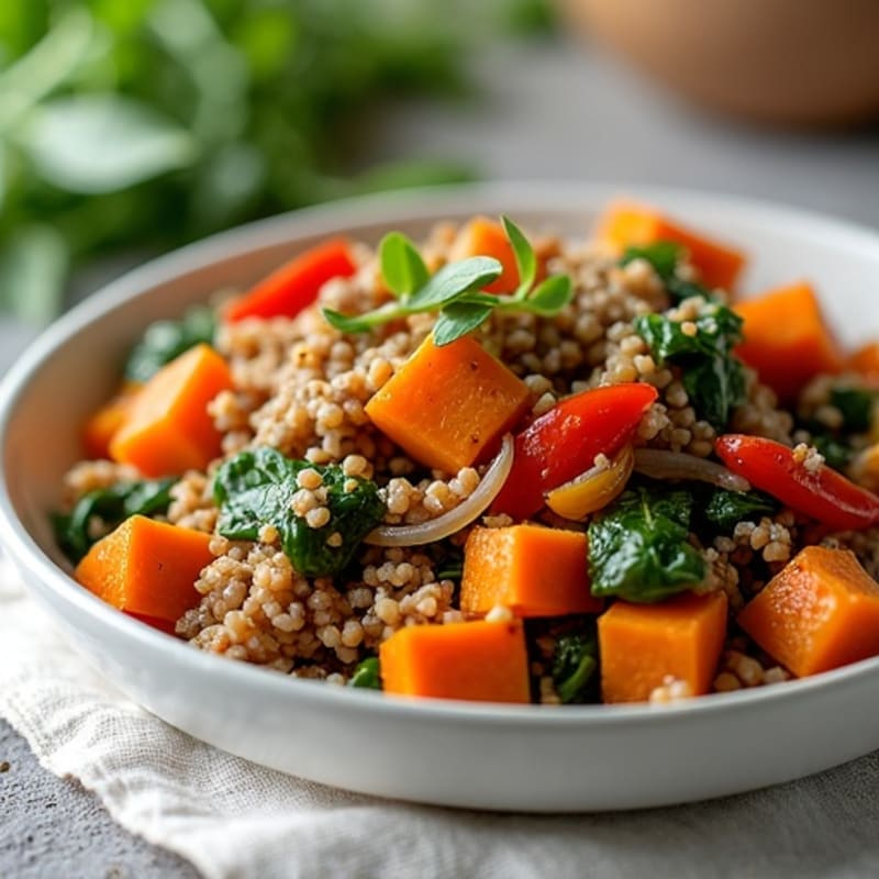 Savory Ground Turkey and Sweet Potato Hash