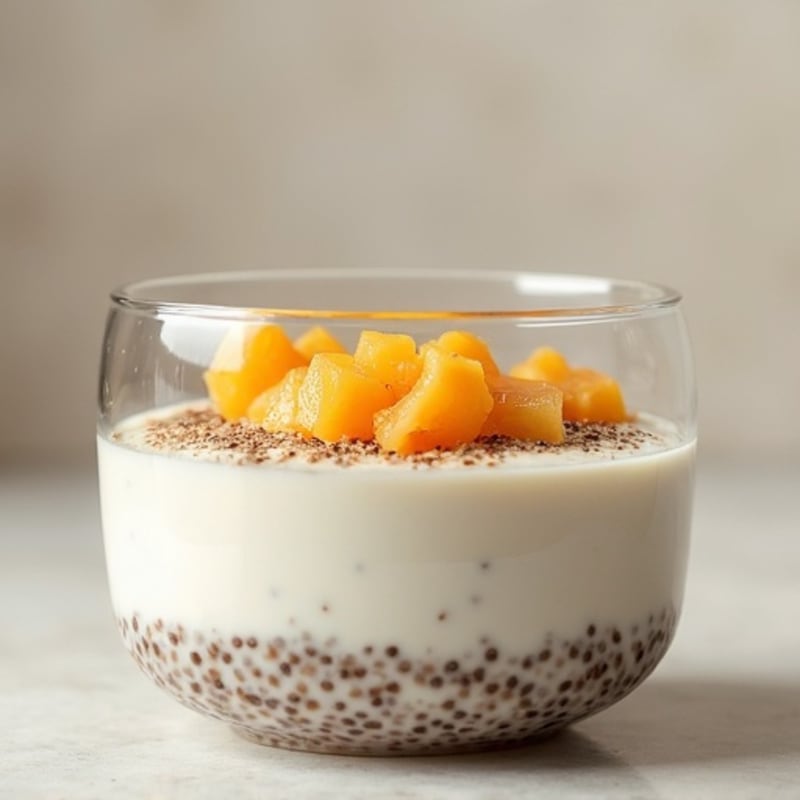 Creamy Vanilla Protein Chia Pudding